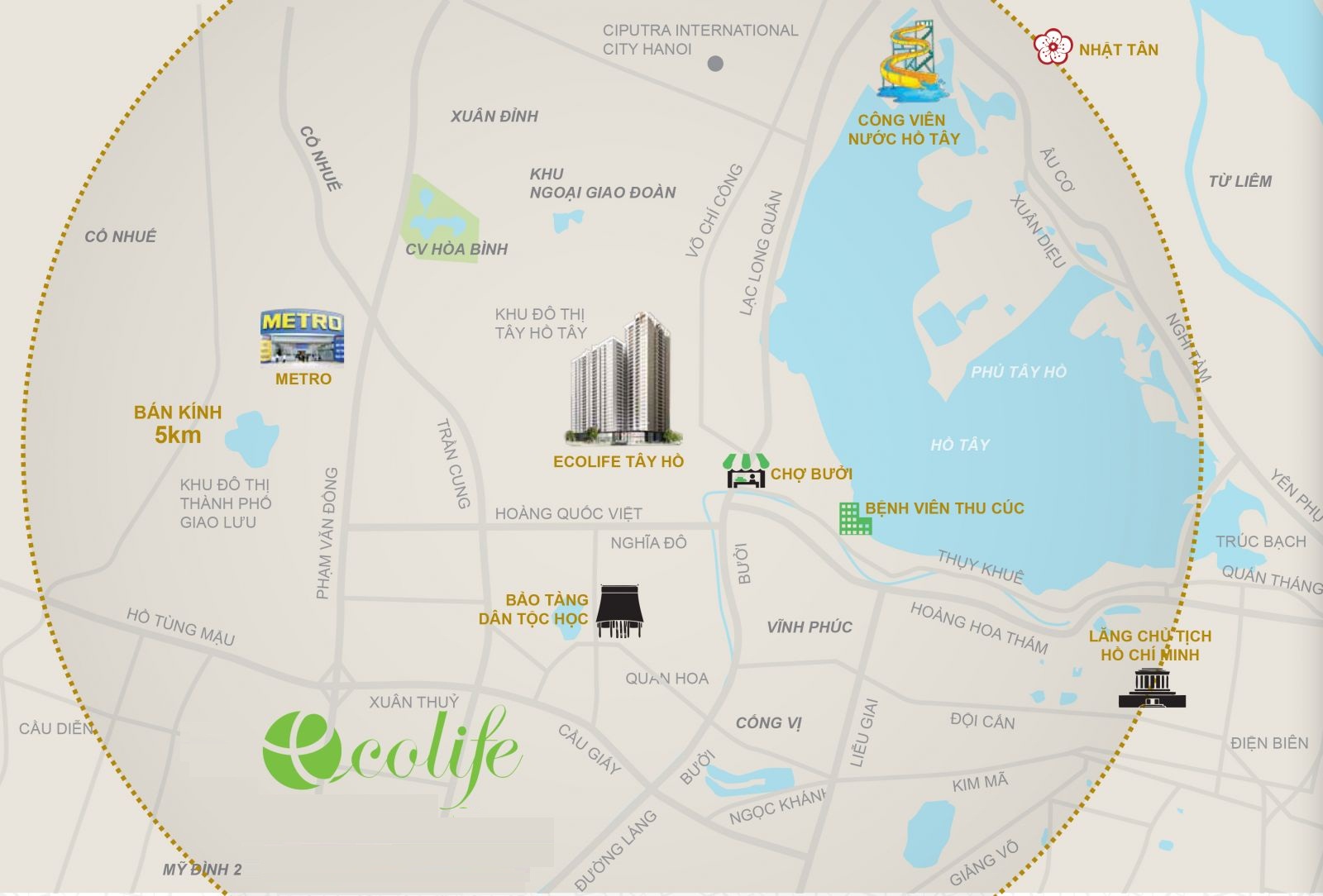Chung cư Ecolife Tây Hồ 