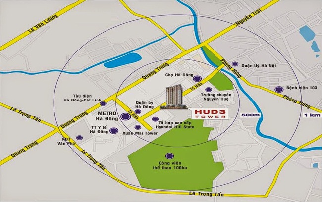 Chung cư Hud3 Tower