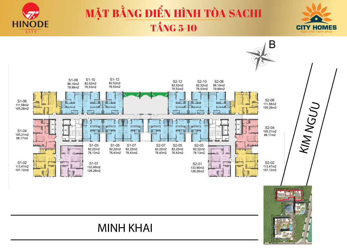 Chung cư Minh Khai City Plaza