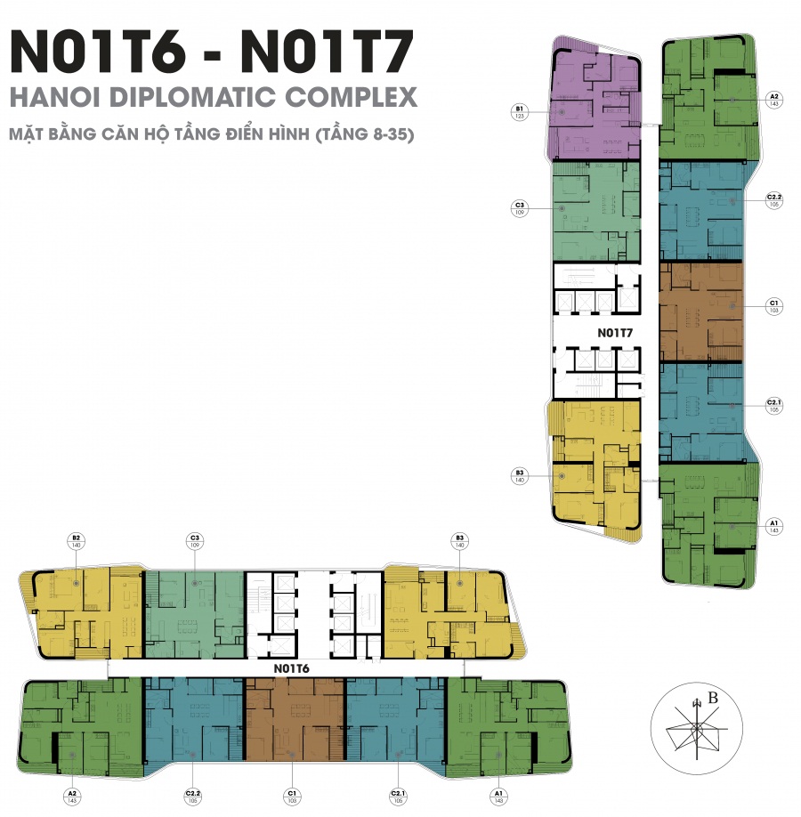 Chung cư N01-T7 Ngoại Giao Đoàn