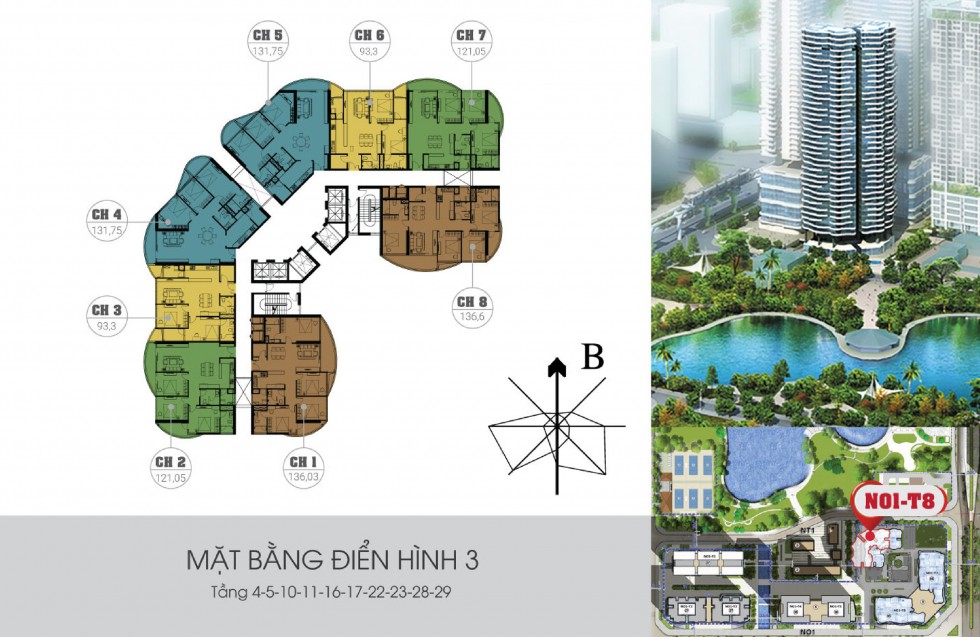 Chung cư N01-T8 Ngoại Giao Đoàn