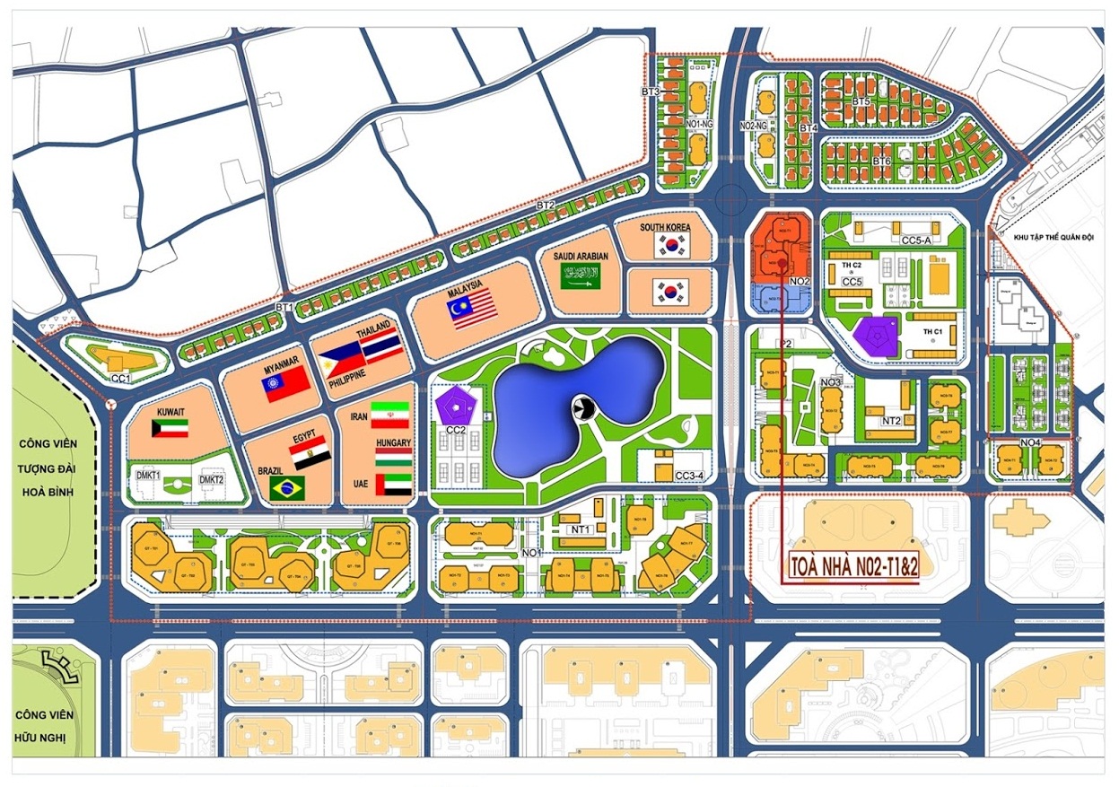 Chung cư N02-T2 Ngoại Giao Đoàn