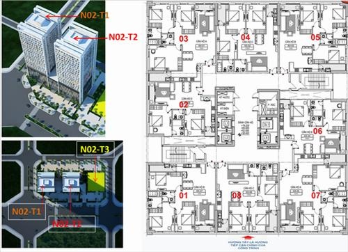 Chung cư N02-T2 Ngoại Giao Đoàn