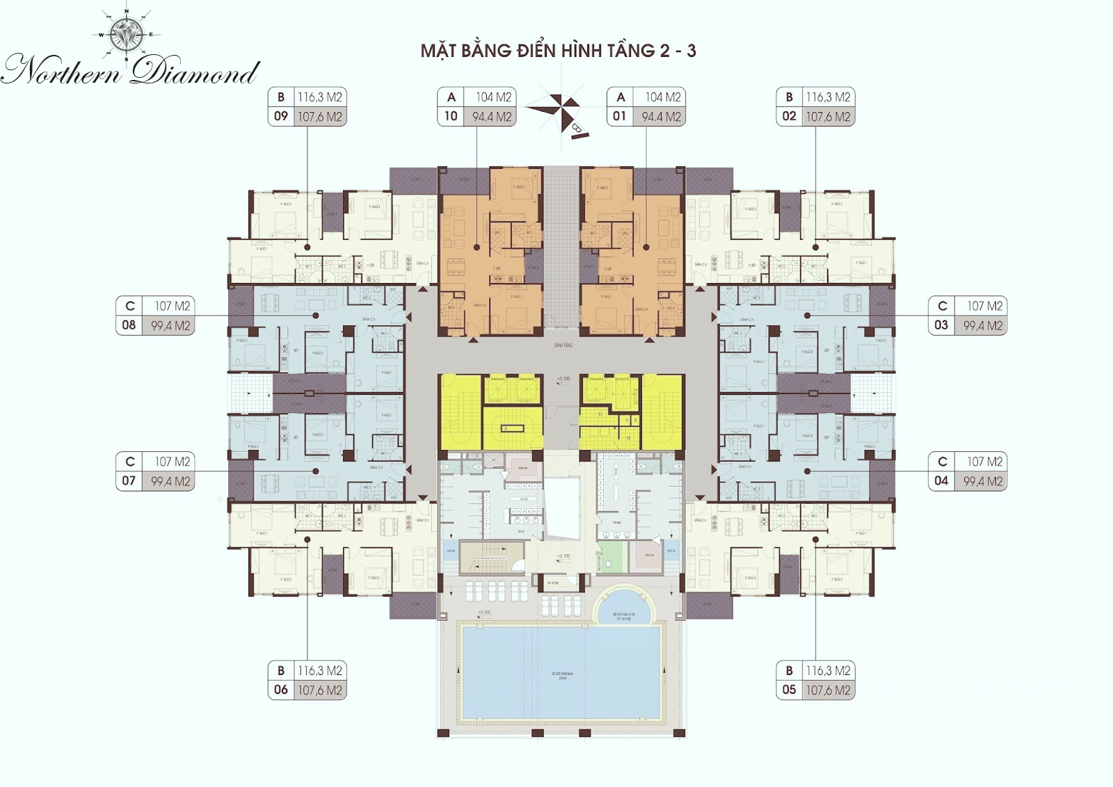 Chung cư Northern Diamond