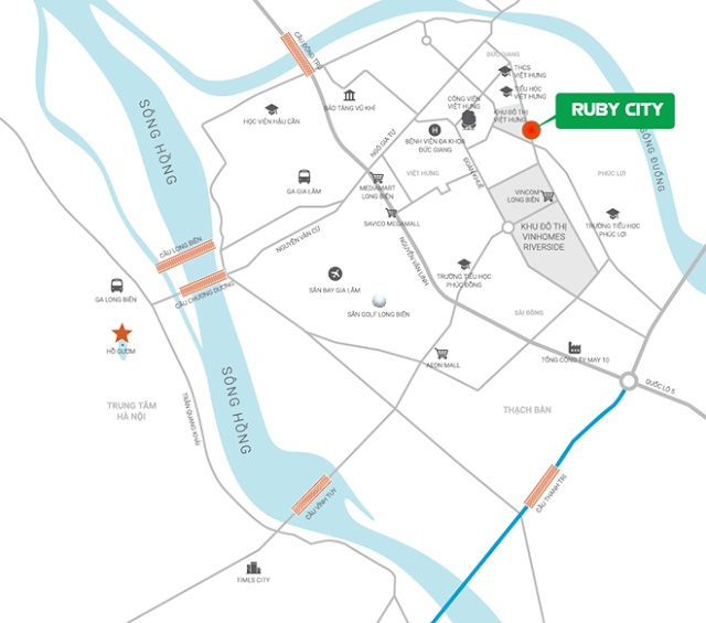 Chung cư Ruby City Long Biên 