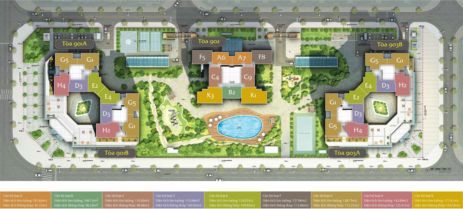 Chung cư Starlake Apartment